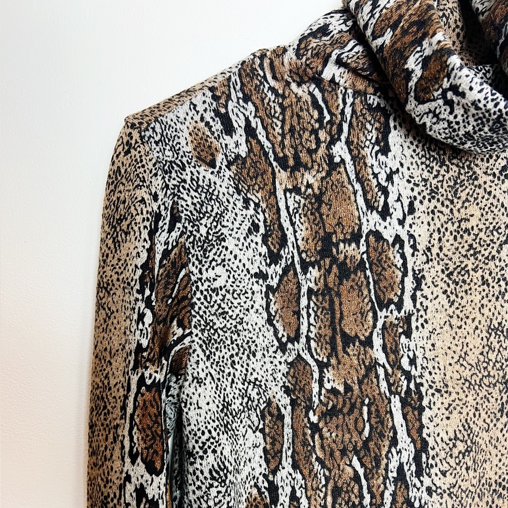 Zara turtleneck snakeskin sweater - Picture 5 of 5